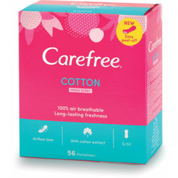 Carefree Dnevni Ulošci Cotton Fresh 56Kom
