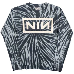 Nine Inch Nails Logo (Wash Collection) Blue XL Majica