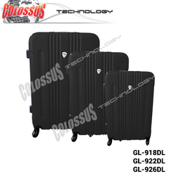 COLOSSUS kofer putni GL-922DL, crni