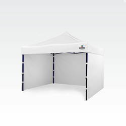 Paviljon vrtni 3x3m - plus 3 stene - Bela
