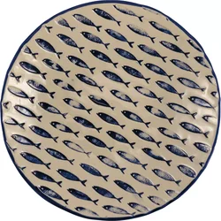 LE COQ Thalassios skleda, 65 mm, premer: 360 mm, bela, modra