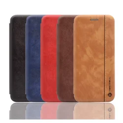 Maska na preklop Teracell Leather za Samsung A21/A215U crna