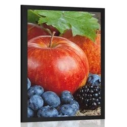 Plakat jesenski pridelek - 20x30 silver