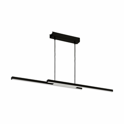 Eglo 900081 - LED RGBW prigušiva luster na sajli FRAIOLI-ZLED/32W/230V crna