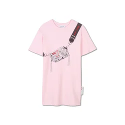 Marc Jacobs Vsakodnevna obleka W60541 Roza Relaxed Fit