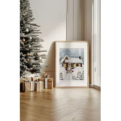 Wallity Uramljena slika Nwyearsngmdl106, 33x48 cm