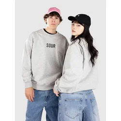 Sour Solution Army Crewneck Sweater grey melange
