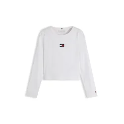 TOMMY HILFIGER Majica HERITAGE  temno modra / živo rdeča / bela