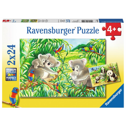 Ravensburger Slagalica Koale i pande, 2c24 dela
