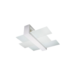 Sollux SL.0078 - Plafonsko svetlo FENIKS 2 2xE27/60W/230V belo