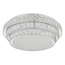 Globo 68157-48 - LED stropno svetlo KLARA LED/48W/230V, prečnik 50 cm, prigušiva + daljinski upravljač