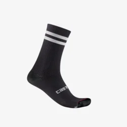 Castelli Nogavice Originale 18 - Črno bela, S/M