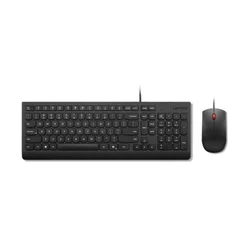Lenovo - Lenovo Essential Wired Combo Keyboard and Mouse (EURO English)