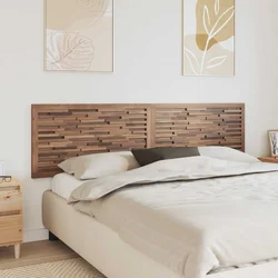 Uzglavlje za krevet Prirodna Čvrsto teak drvo
