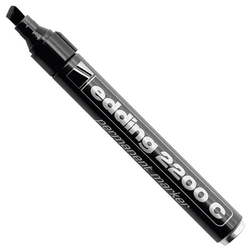 Marker permanentni 1-5mm Edding 2200C klinasti vrh crni