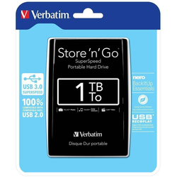 Verbatim HDD 1TB 3.0 Crni (53023)