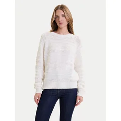Mustang Pulover Silas 1016782 Écru Regular Fit