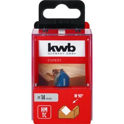 KWB - HM glodalo 14 za V-kanal | SB, za glodalicu, drvo/plastika - (49755120)