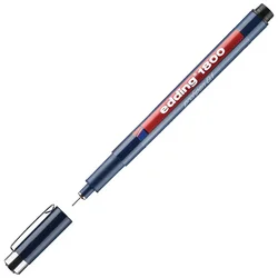 FLOMASTER ZA TEHNIČKO CRTANJE PROFIPEN 0,1MM EDDING 1800 CRNI