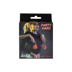 Lola games Stipaljke za bradavice Party Hard Euphoric Red