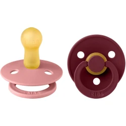 BIBS Cucle, 6-18m, 2 komada, Dusty pink & Elderberry