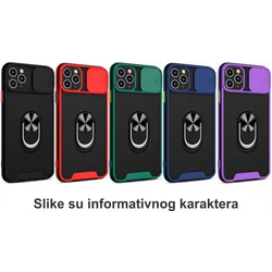 MCTR8-SAMSUNG S21 Ultra Futrola Magnetic Defender Silicone Red