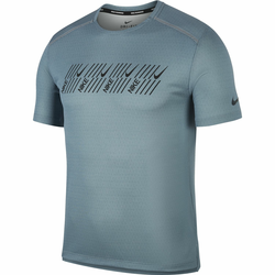 Nike M NK DF MILER TECH SS CAPSULE, muška majica za trčanje, siva