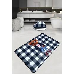 Lessentiel Maison Prostirka za kupatilo 70x120cm Šarena