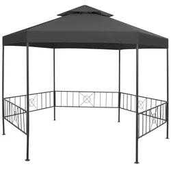 Vrtna sjenica 323 x 275 x 265 cm antracit