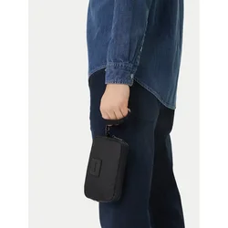 Calvin Klein Torbica za okrog pasu Puffer Utility Zip Puch LV04D1114G Črna