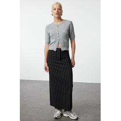Trendyol Milla Ženski duks Twoaw25Hi00152, siva / gri