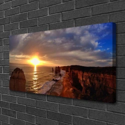tulup.si Slika na platnu Sea sun landscape 100x50 cm