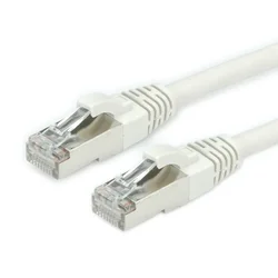 Secomp ROLINE S/FTP(PiMF) Cable Cat.7 with RJ45 Connector 500 MHz LSOH grey 1.0m