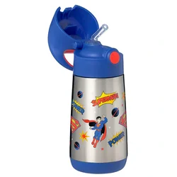 b.box termo steklenička s slamico 350 ml Superman