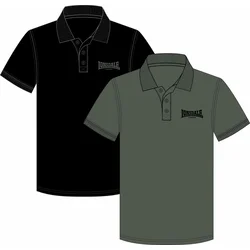 Lonsdale Mens polo shirt regular fit double pack