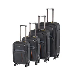 Komplet kovčkov TraveLux Light XI na rolerjih črne barve