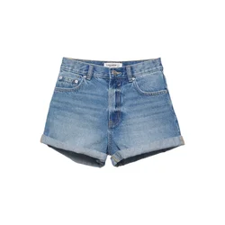 Pull&Bear Kavbojke moder denim