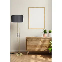 Aberto Design Podna lampa Felix , 165 cm, E27, Zlatne boje