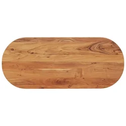 Stolna ploča 100x40x3,8 cm ovalna od masivnog drva bagrema