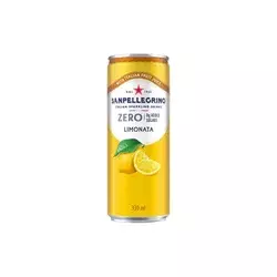 Sanpellegrino Gazirani sok Limonata Zero, Limun, 0.33 l