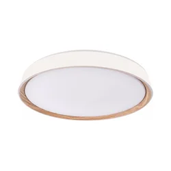 LED prigušiva stropna svetiljka ILVI LED/45W/230V 2700-6500K prečnika 50 cm bela/bež + daljinski upravljač