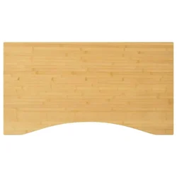 Ploča za radni stol 100 x 60 x 2,5 cm od bambusa