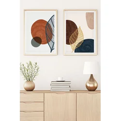 Wallity Uokvirena slika Huhu46, 20x30 cm, 2 dijela
