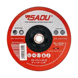 BRUSNA PLOŠČA ZA KOVINO 230x6,4x22mm A30R, SADU | Topdom