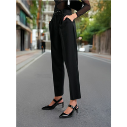 Sinsay - Pantalone - crno