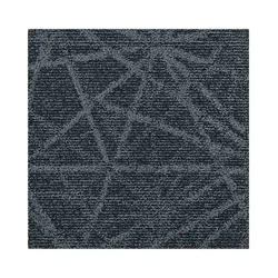 MASTER Tepih Kocka 48x48cm 16228 tamno sivi-crni