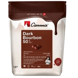 TEMNA ČOKOLADA CARMA DARK BOURBON 50%