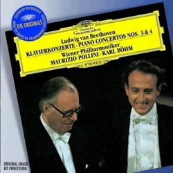 BEETHOVEN:PIANO CONCERTO NO.3 & 4/POLLINI
