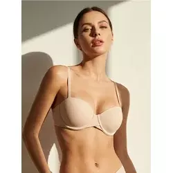 Sinsay - Push-up brus sa žakardnim uzorkom - BEŽ