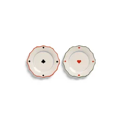 &k amsterdam set krožnikov iz porcelana Deck L